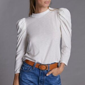 Anthro Nation LTD Zeta Puff Sleeve Top NWT